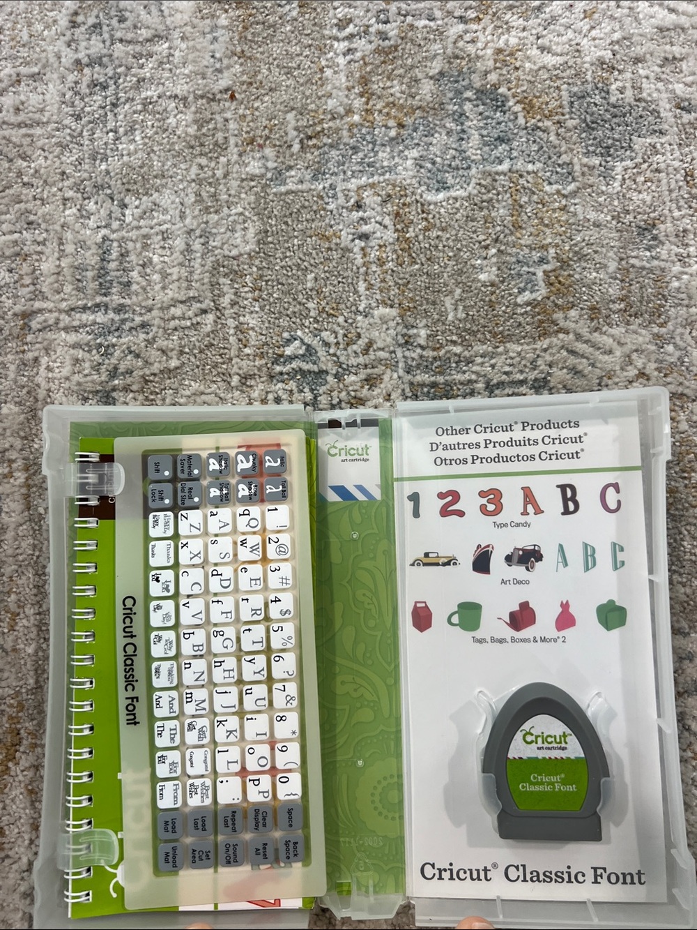 Cricut Classic Font Cartridge Kit - z92
